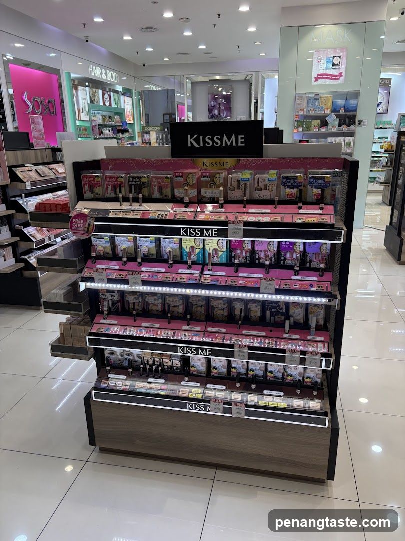 KISSME Cosmetics Display