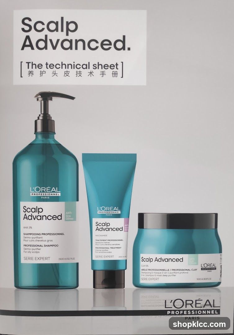 L'Oréal Scalp Advanced Hair Products