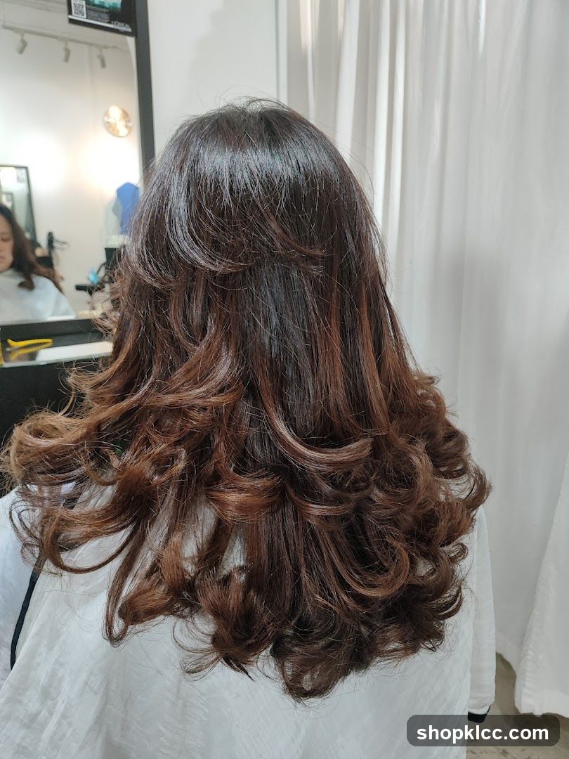 Woman's Hair Styled
