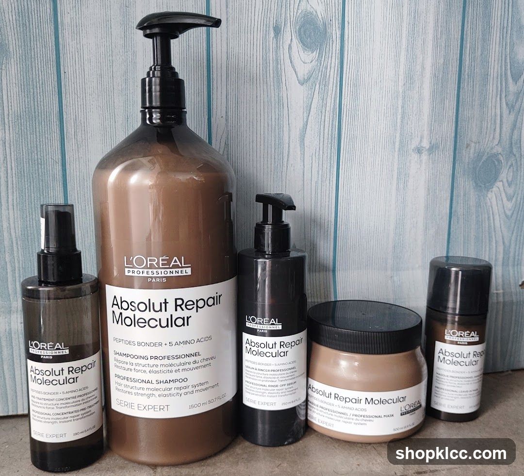 L'Oréal Absolut Repair Molecular Hair Products