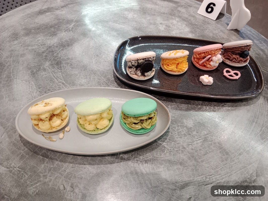 Assortment of Macarons