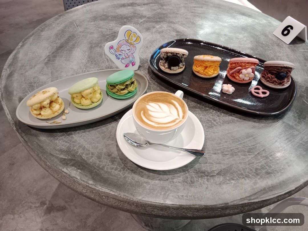 Coffee and Macarons