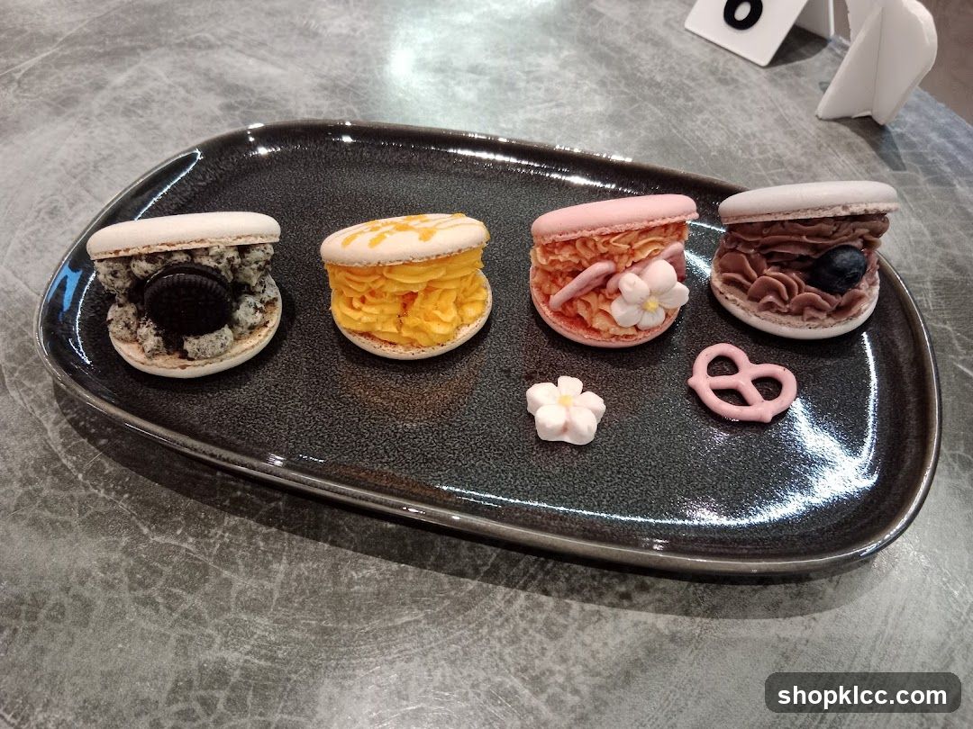 Assortment of Macarons