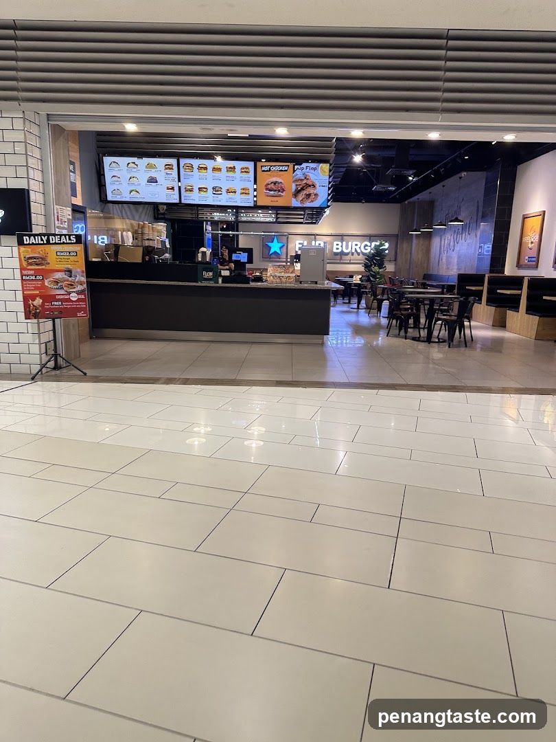 Flip Burger Restaurant Interior