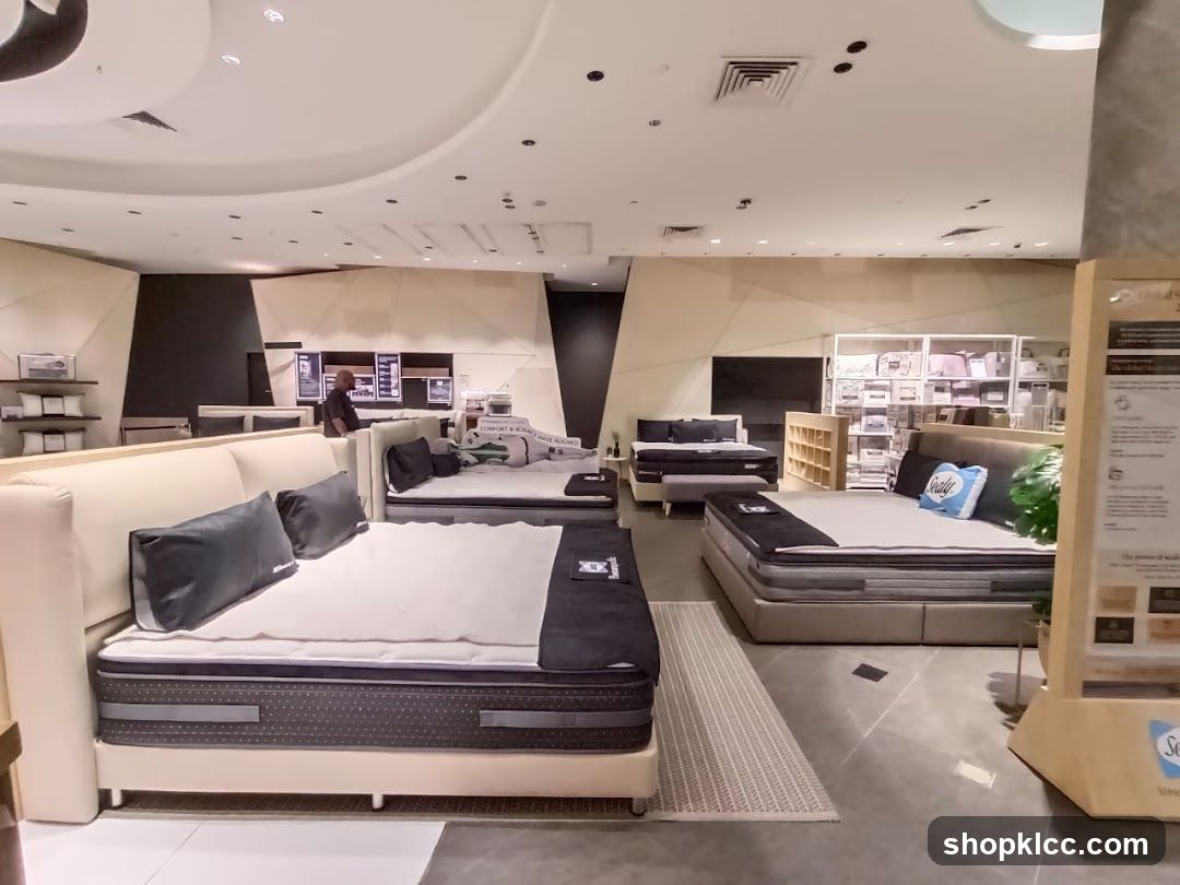 Mattress Store Interior