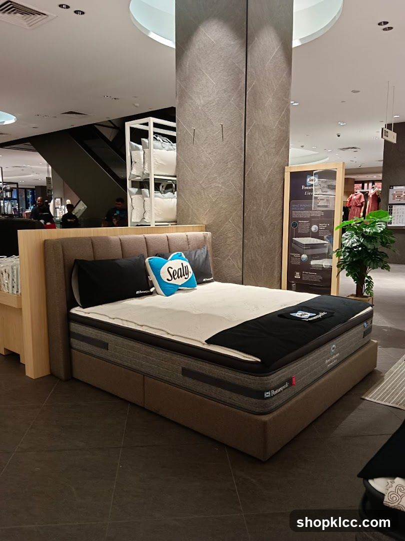 Sealy Posturepedic Mattress Display