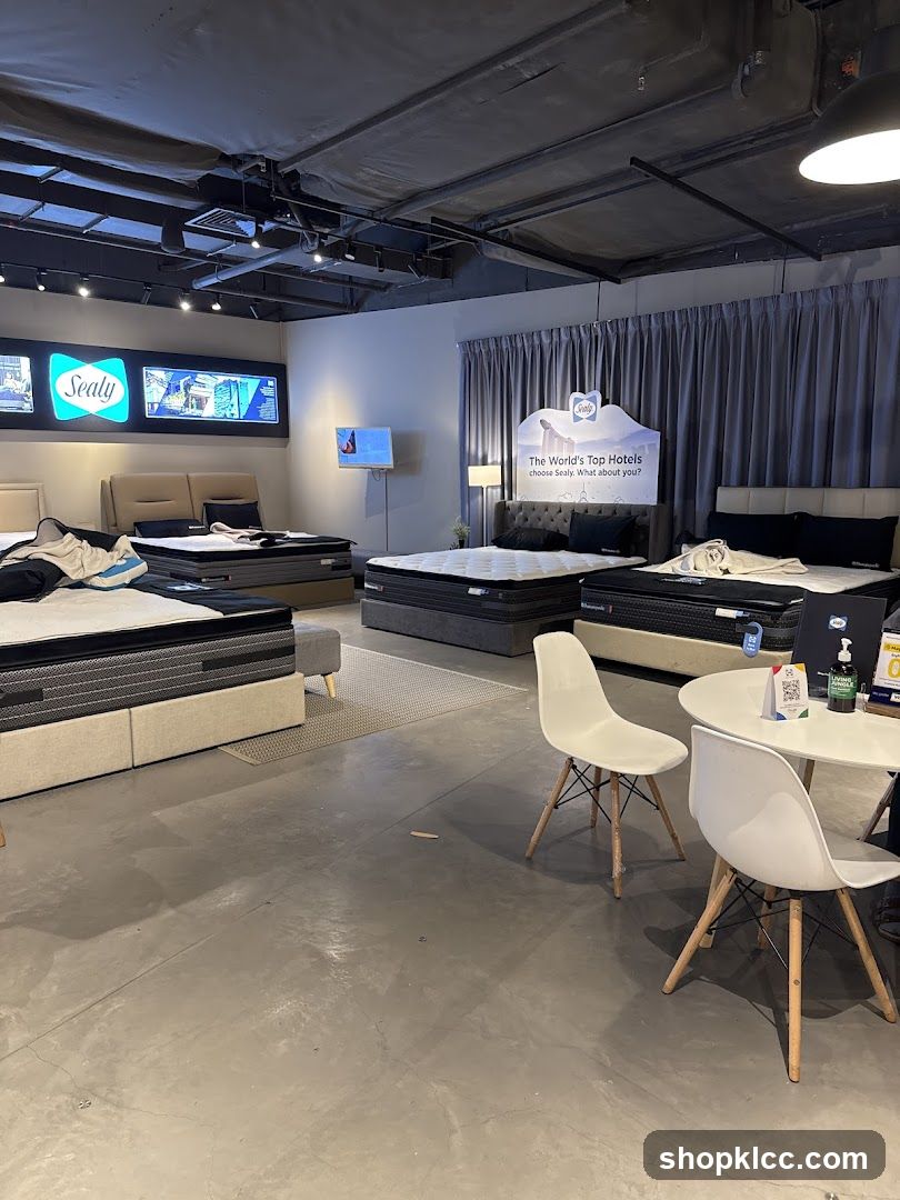 Sealy Mattress Showroom