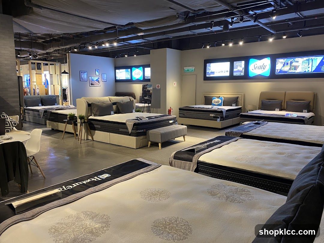 Sealy Mattress Store Interior