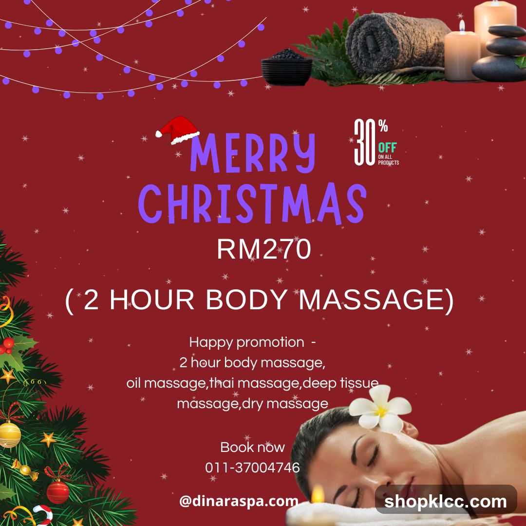Christmas Massage Promotion