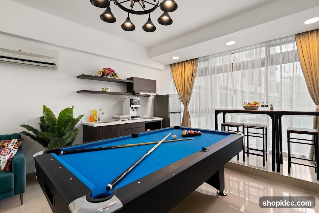 Billiard Room with Kitchenette