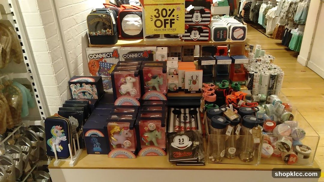 Assorted Merchandise Display