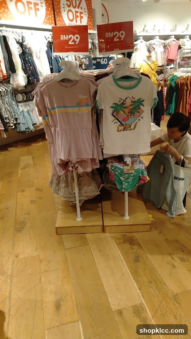 Clothing Sale Display