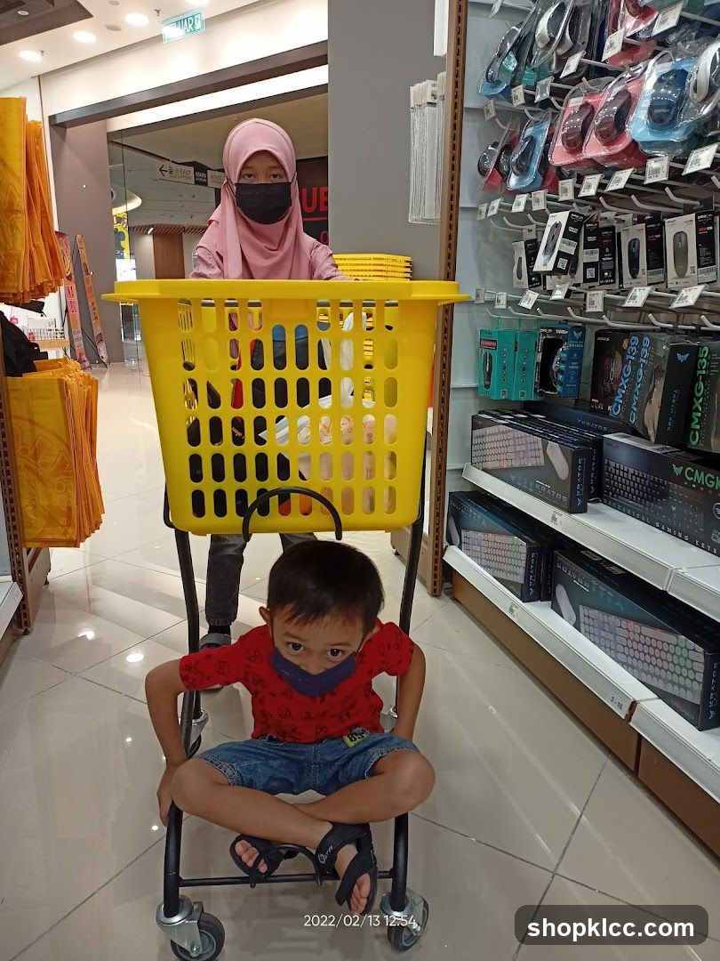 Children in a Store