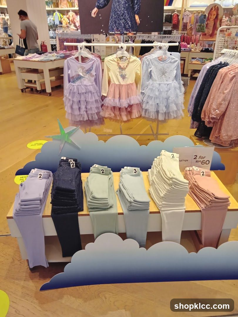 Children's Clothing Display