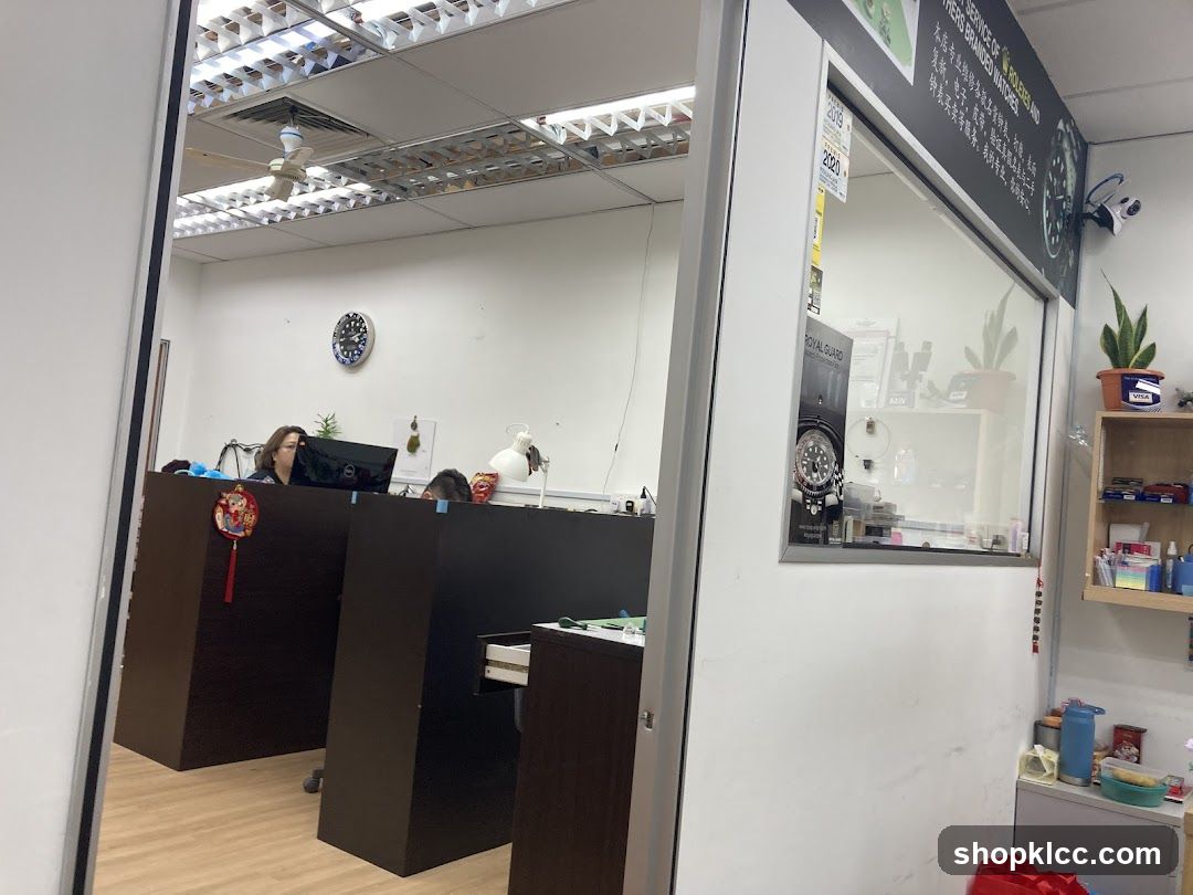 Watch Repair Shop Interior