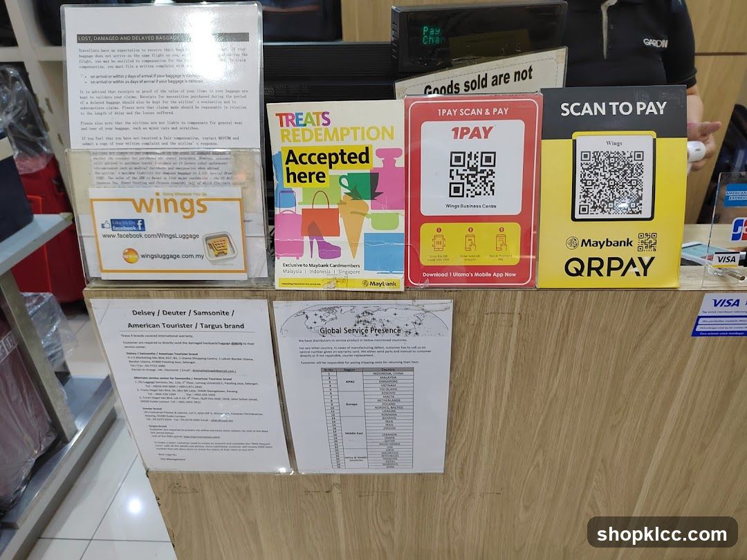 Payment and Information Display