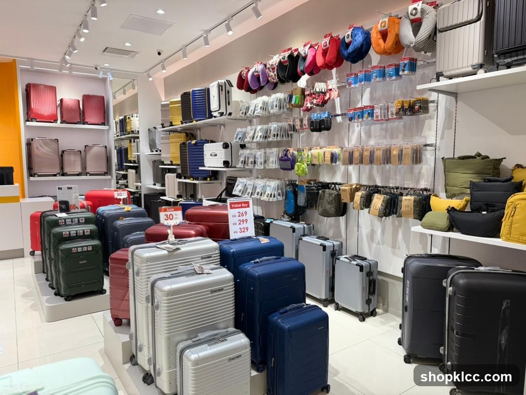 Luggage Store Display