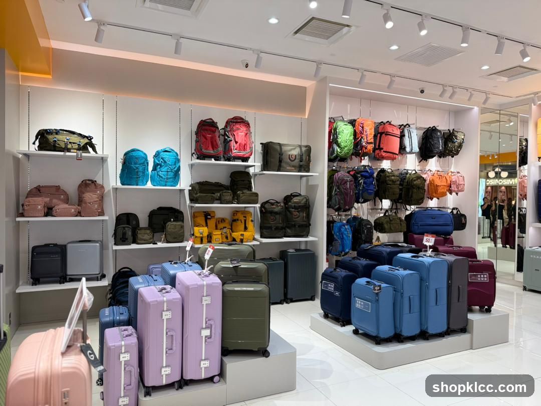 Luggage Store Display