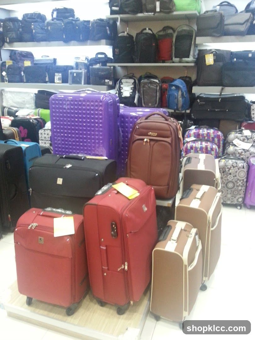 Luggage Store Display
