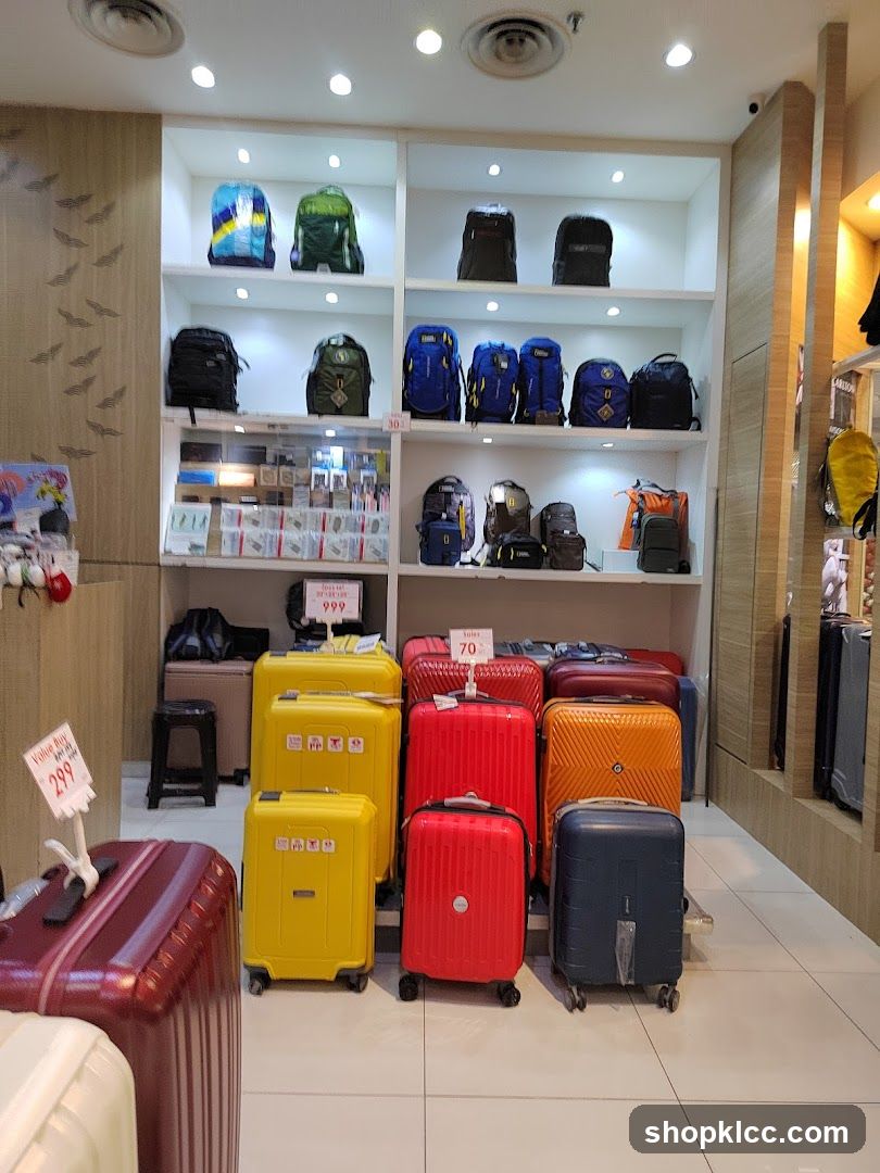 Luggage Store Display