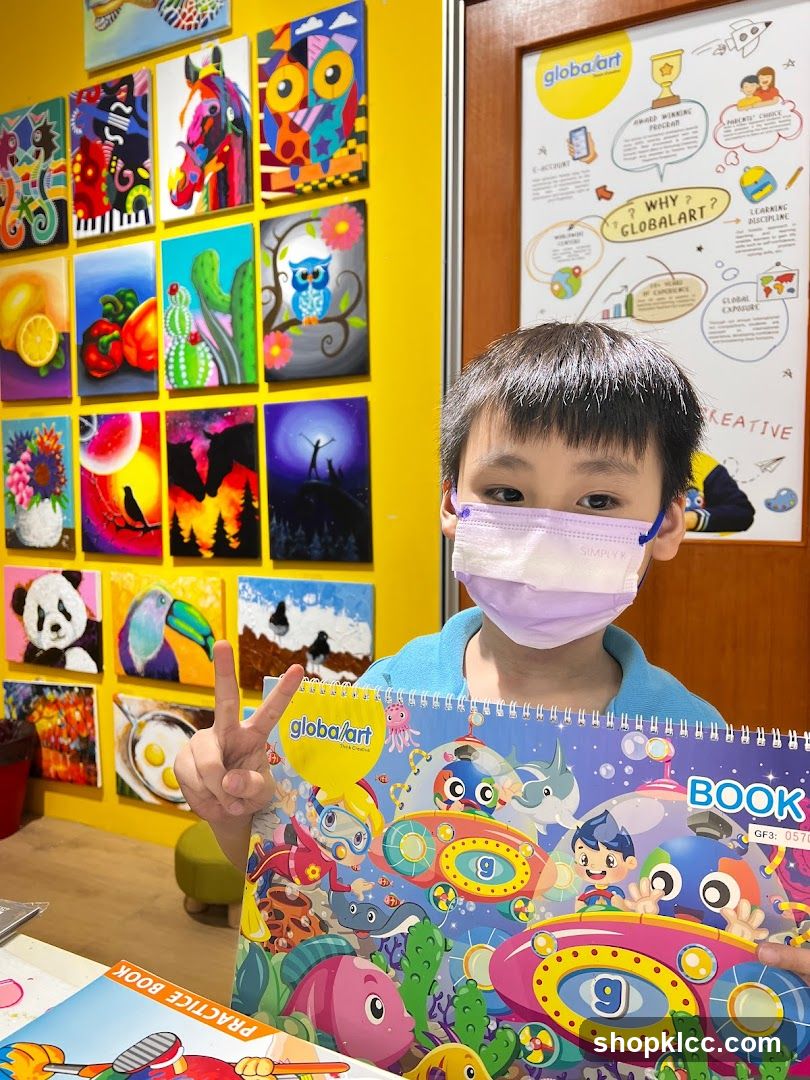 Child with Art Supplies