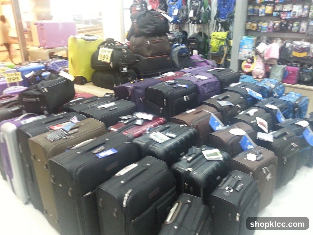 Luggage Store Display