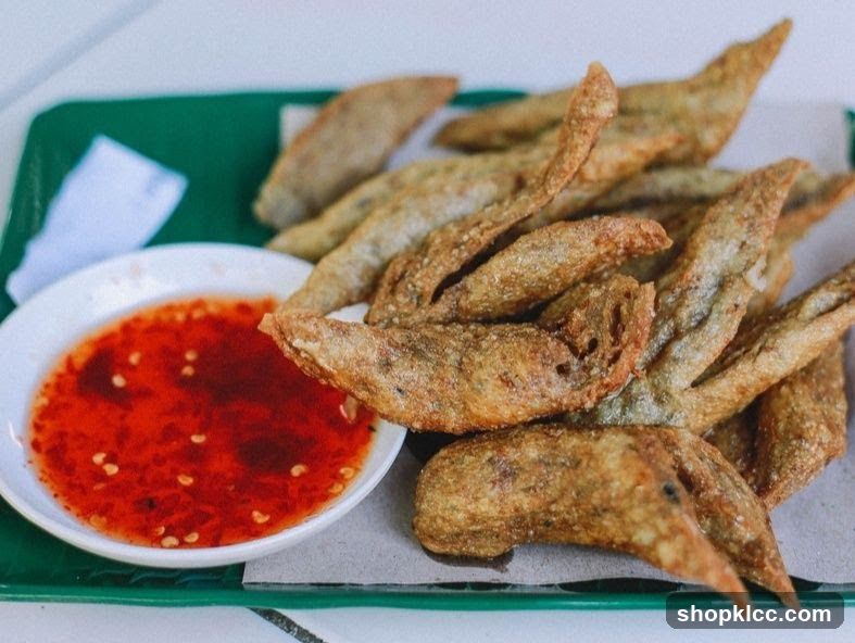Fried Fish Cakes with Chili Sauce