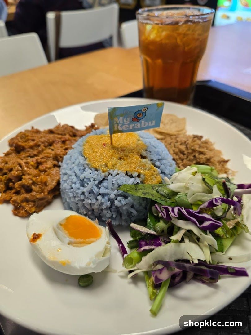 Nasi Kerabu Meal