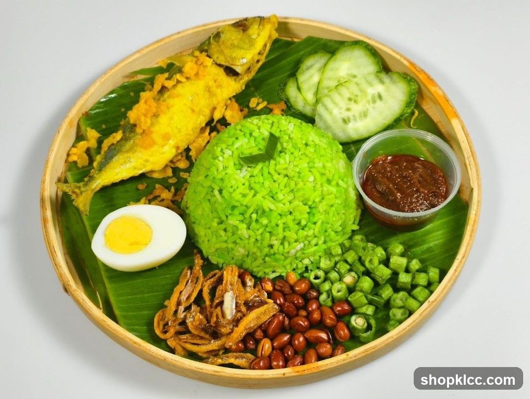 Nasi Lemak with Fried Fish