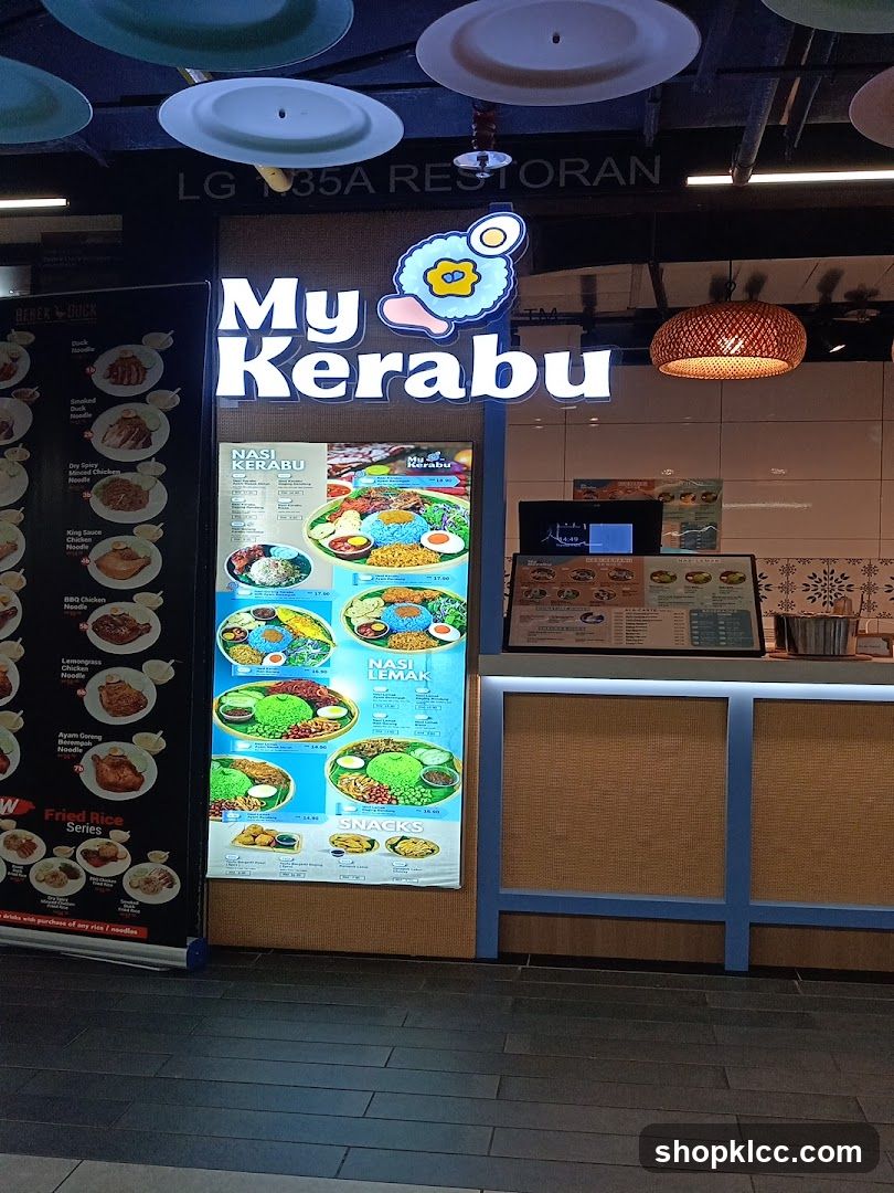 My Kerabu Restaurant Menu