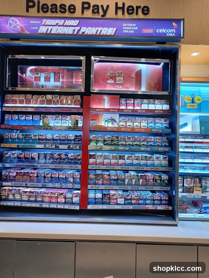 Cigarette Display