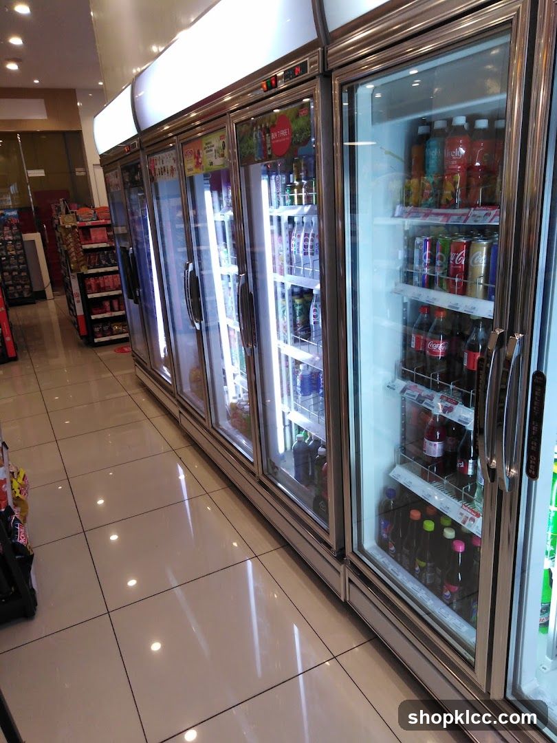 Refrigerated Drinks Display
