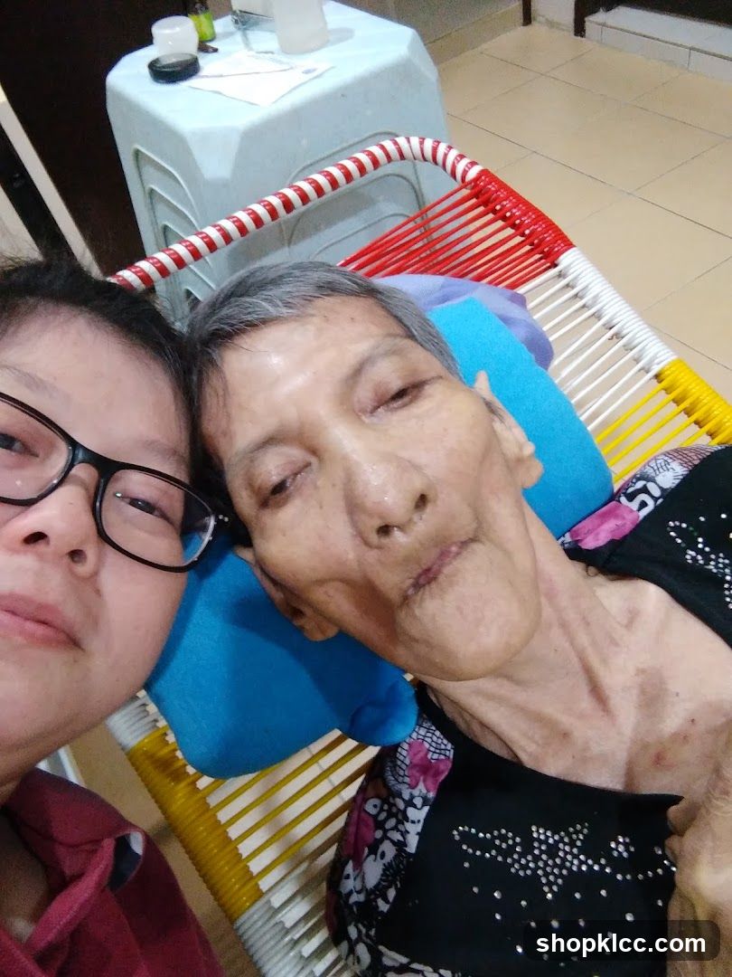 Selfie with Elderly Person