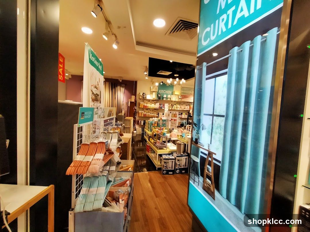 Store Interior with Home Goods