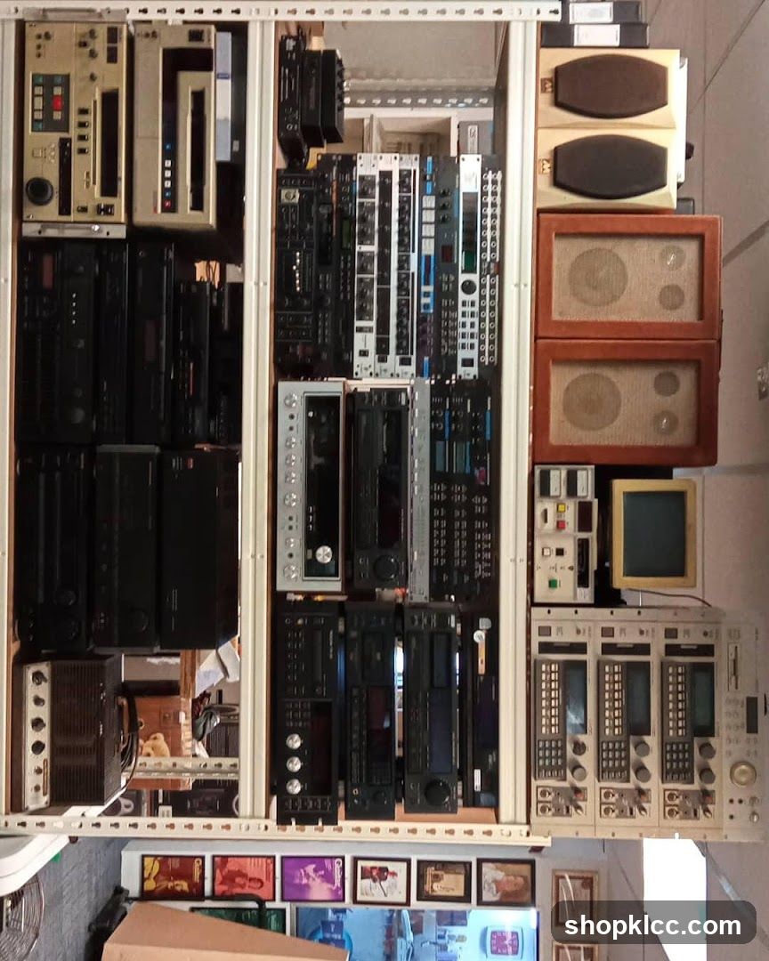 Audio Equipment Rack
