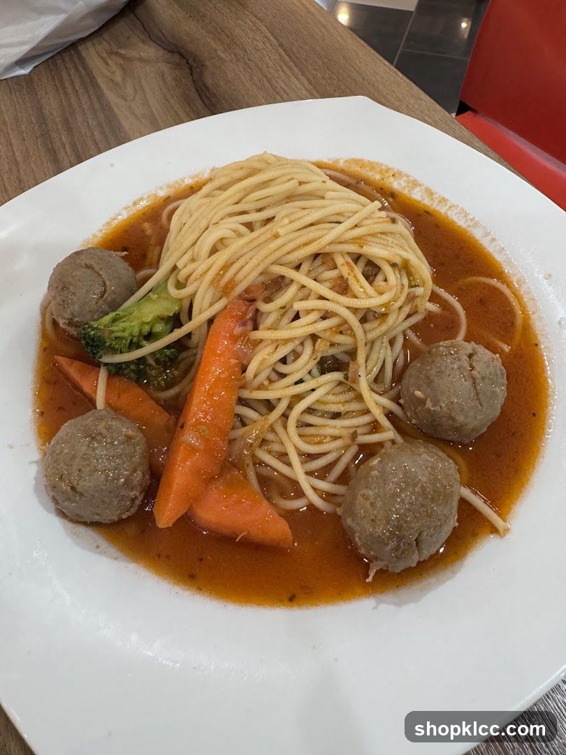 Spaghetti with Meatballs