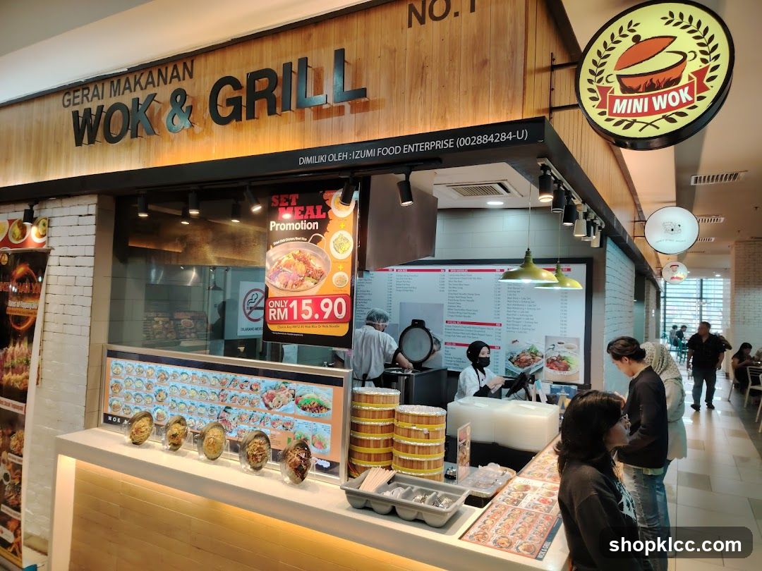 Wok & Grill Food Stall