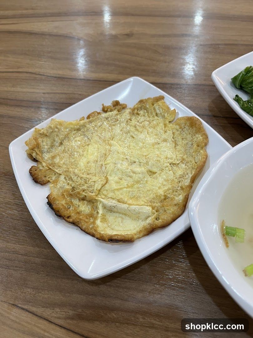 Omelet with Side Dishes