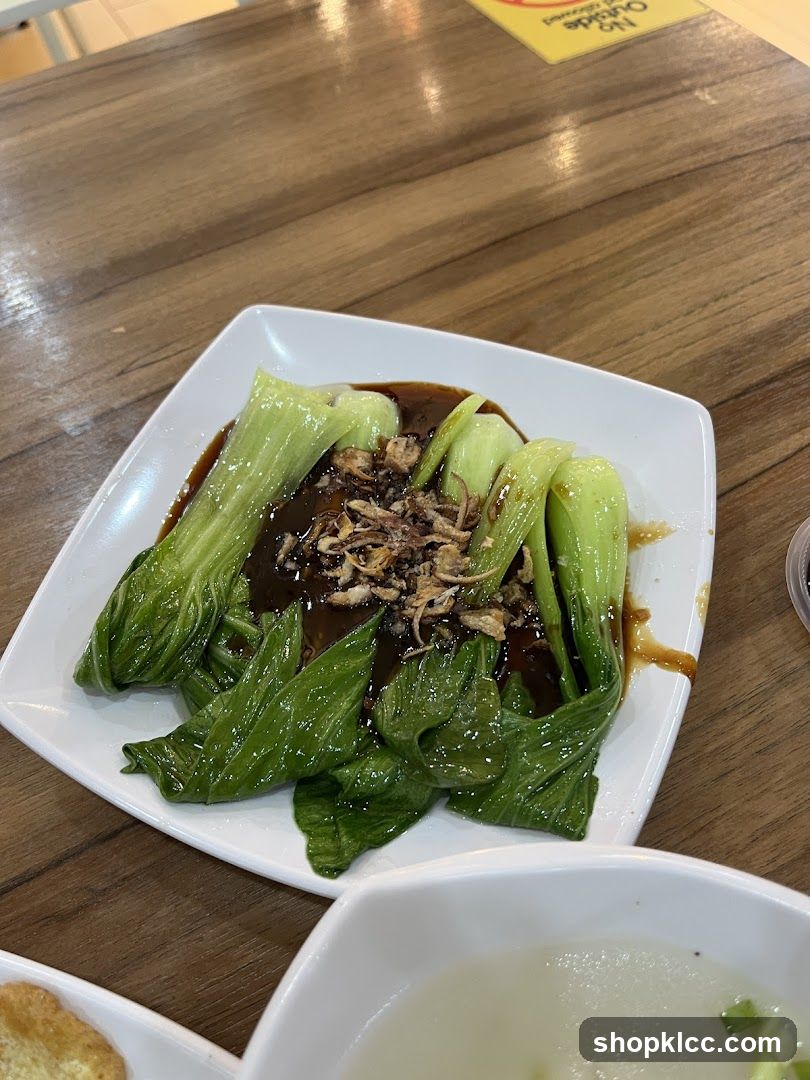 Stir-fried Bok Choy with Sauce