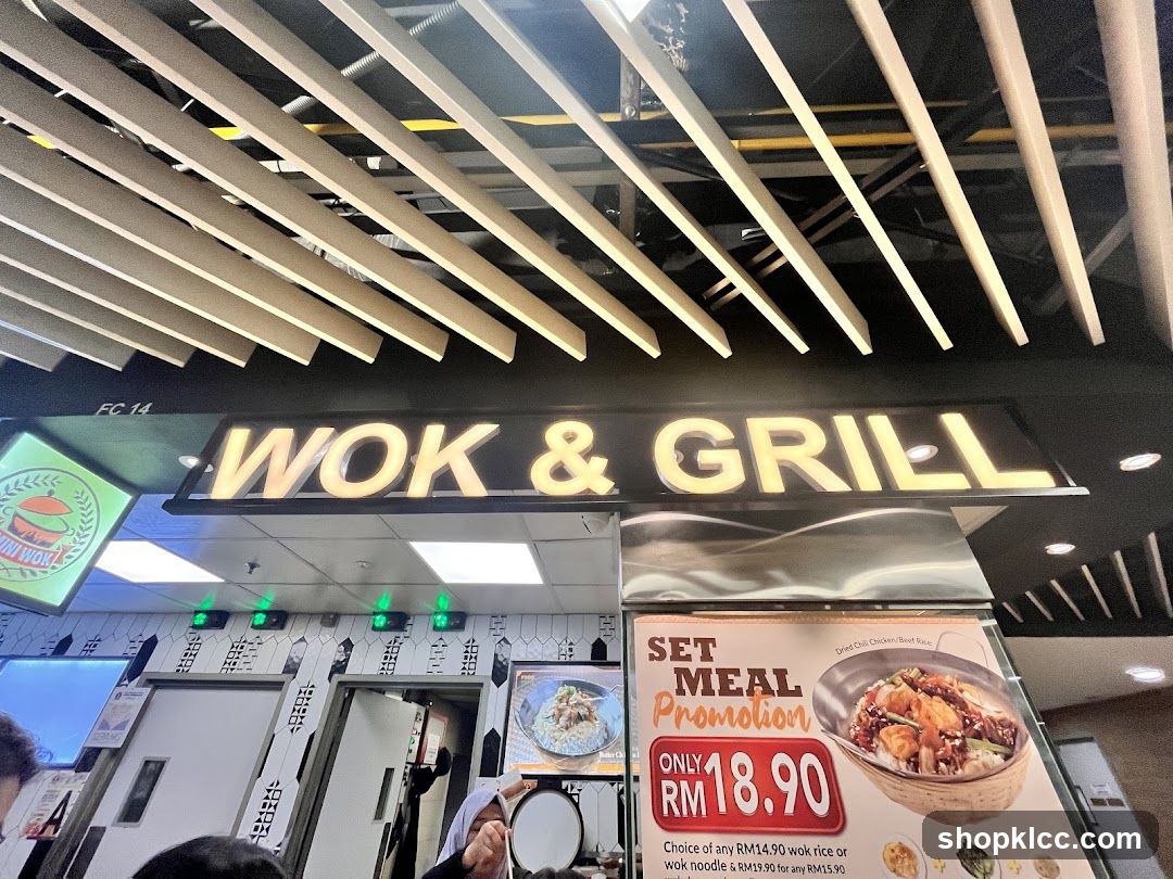 Wok & Grill Food Stall