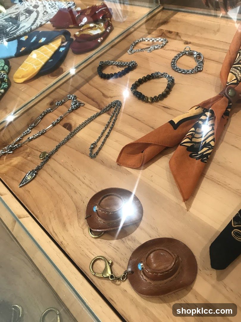 Display of Accessories