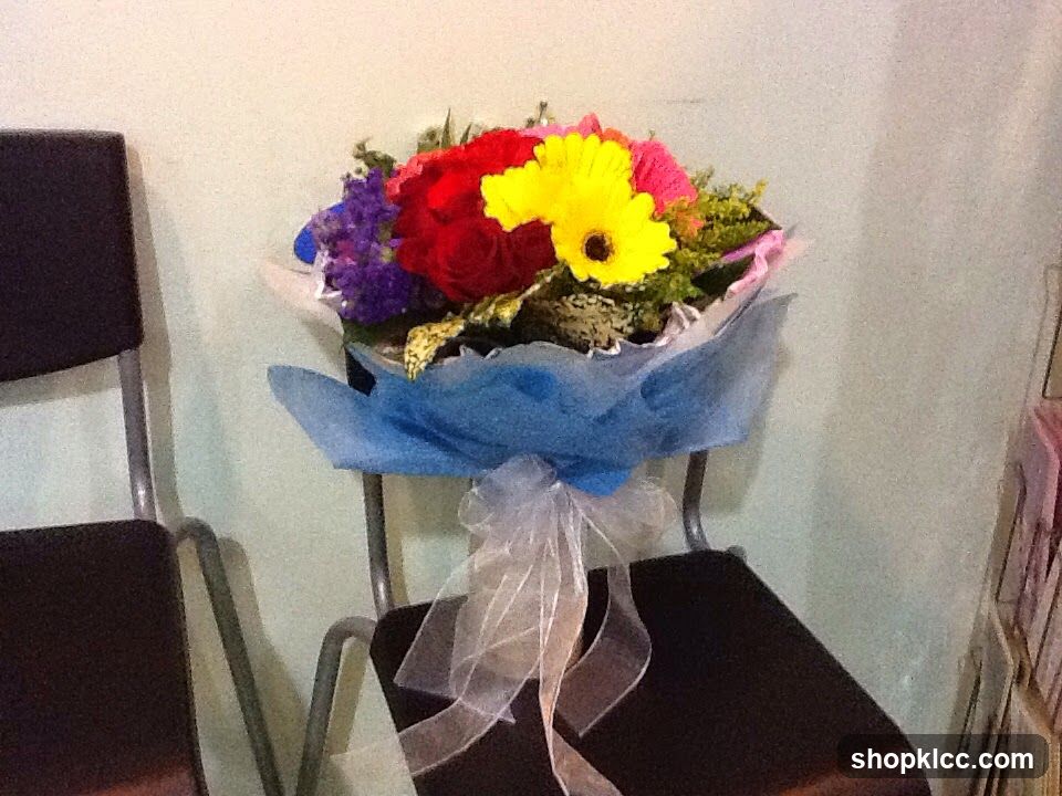 Flower Arrangement on Chair