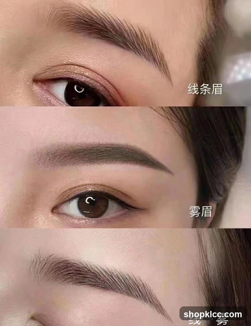 Eyebrow Styles