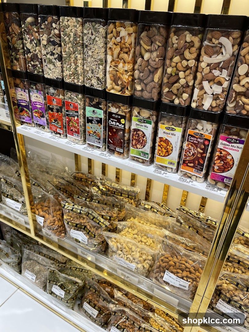 Assortment of Nuts and Dried Fruits