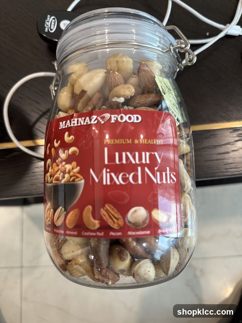 Mixed Nuts Jar