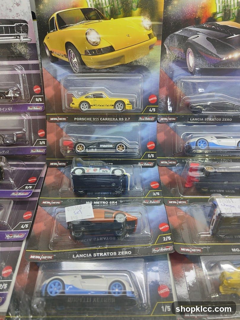 Collection of Die-Cast Toy Cars