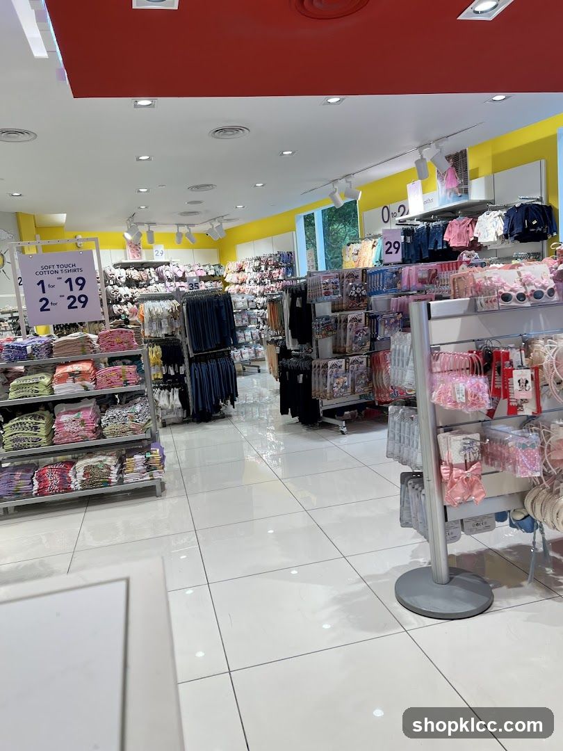 Children's Clothing Store Interior