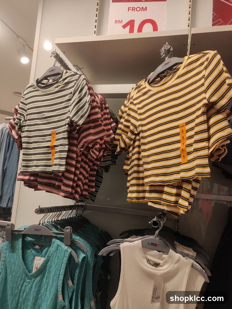 Striped Tops and Sleeveless Tops