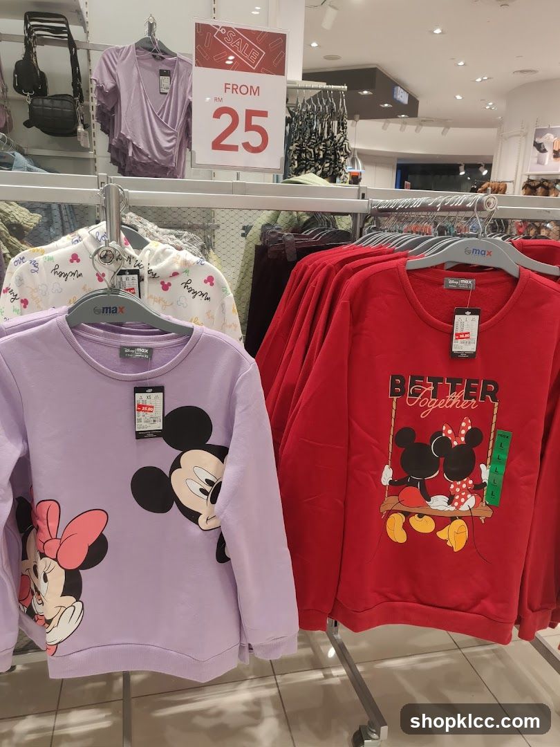 Disney Themed Apparel Sale