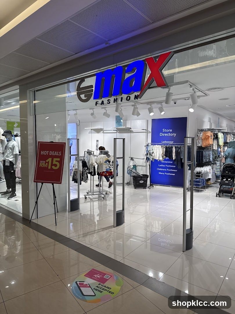 Emax Fashion Store Entrance